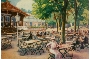 Repro Stadtarchiv - Der Stralsunder Bürgergarten auf einer Postkarte um 1900